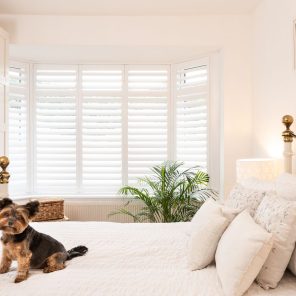 White Bedroom shutters