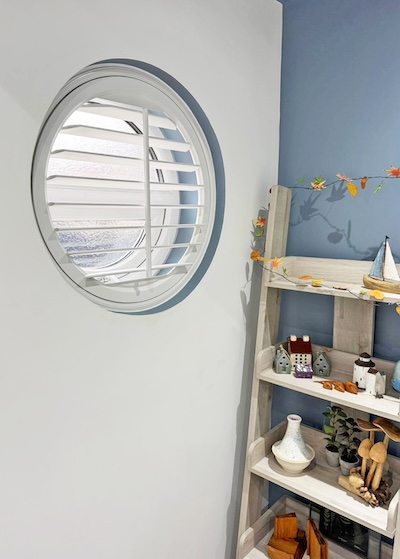 Custom shutter for Porthole Window